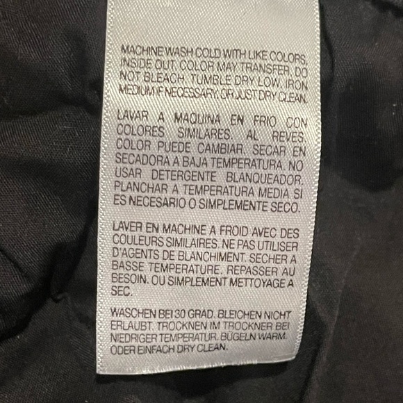 Mother The Stunner Zip Ankle Step Fray Jeans In Not Guilty Black Size 29 - Picture 12 of 15